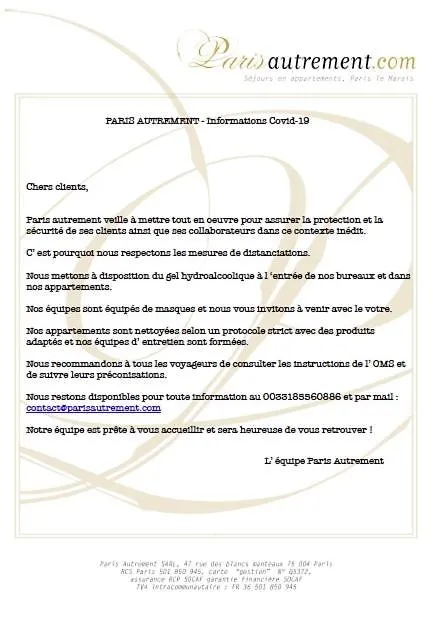 Apartment Pierre A Feu Paris